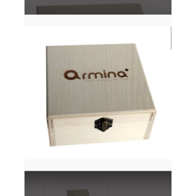 Armina Dřevěný box na 16 ks éterických olejů